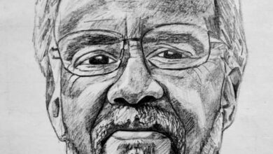 البورتريه بريشة صلاح بابكر الوسيلة